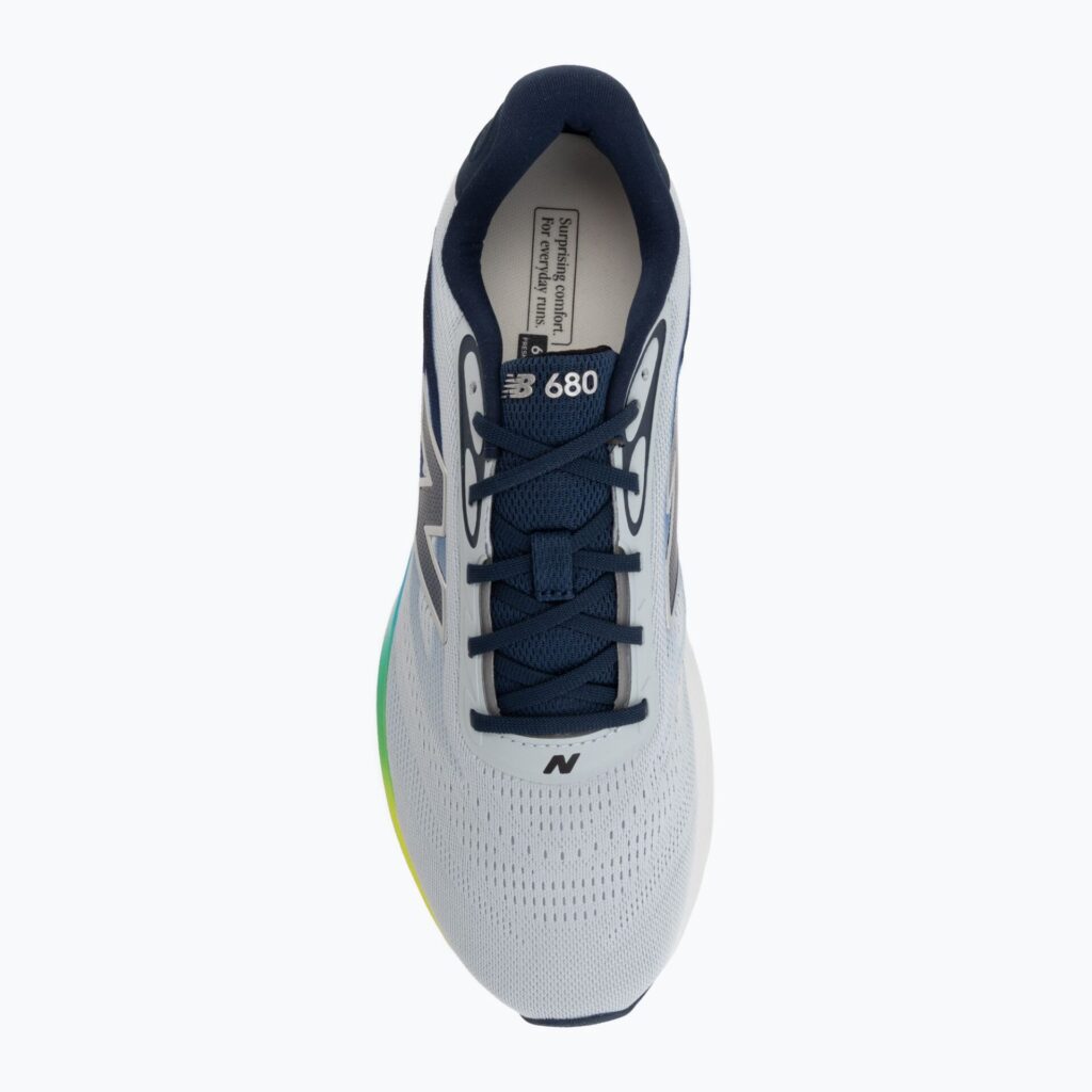 Кроссовки для бега New Balance Fresh Foam 680's V9 light zinc blue/altitude/alkaline green