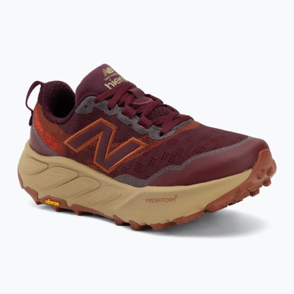Кроссовки для бега New Balance Fresh Foam X Hierro V9 mulled wine/neo flame