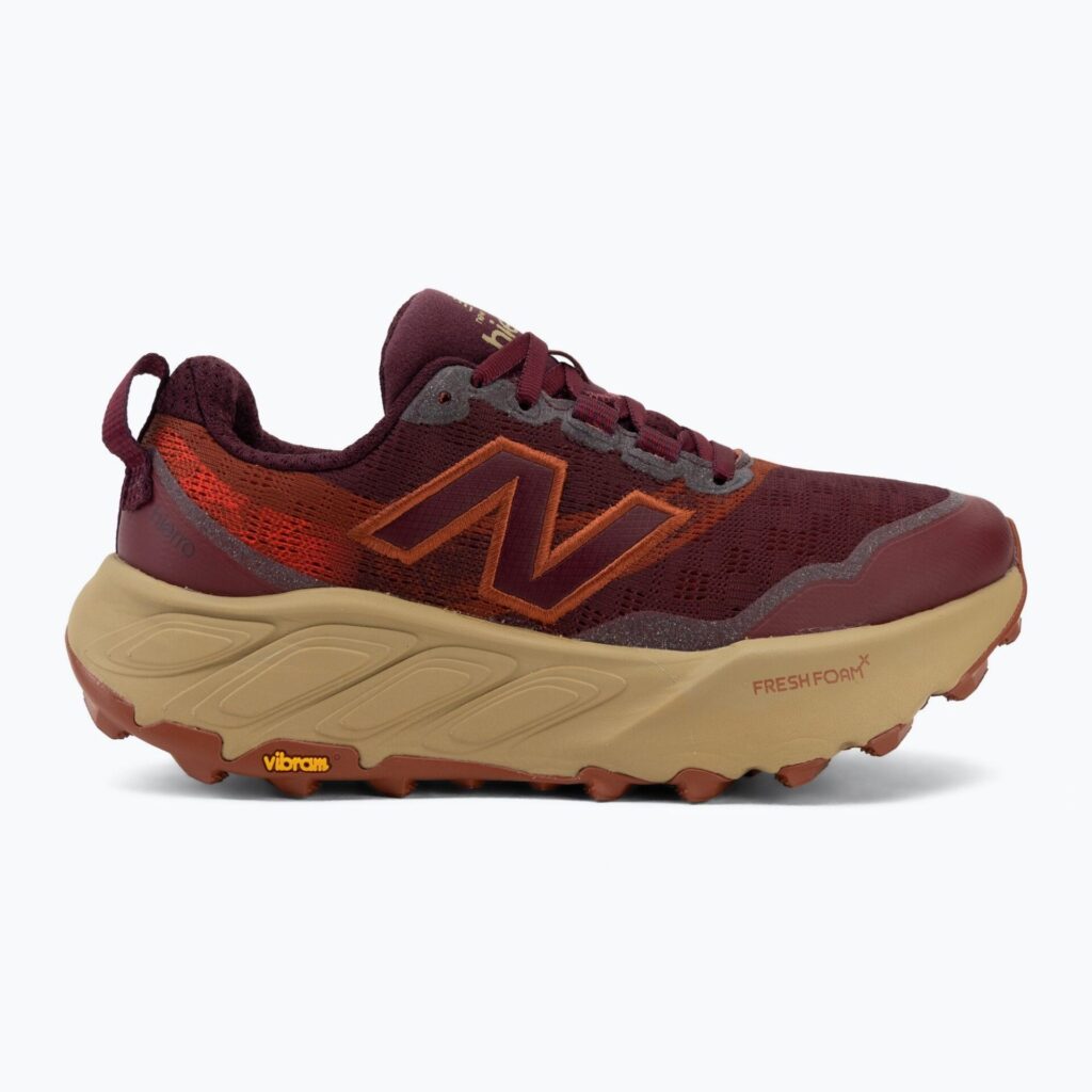 Кроссовки для бега New Balance Fresh Foam X Hierro V9 mulled wine/neo flame
