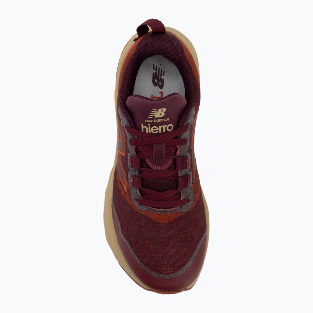 Кроссовки для бега New Balance Fresh Foam X Hierro V9 mulled wine/neo flame