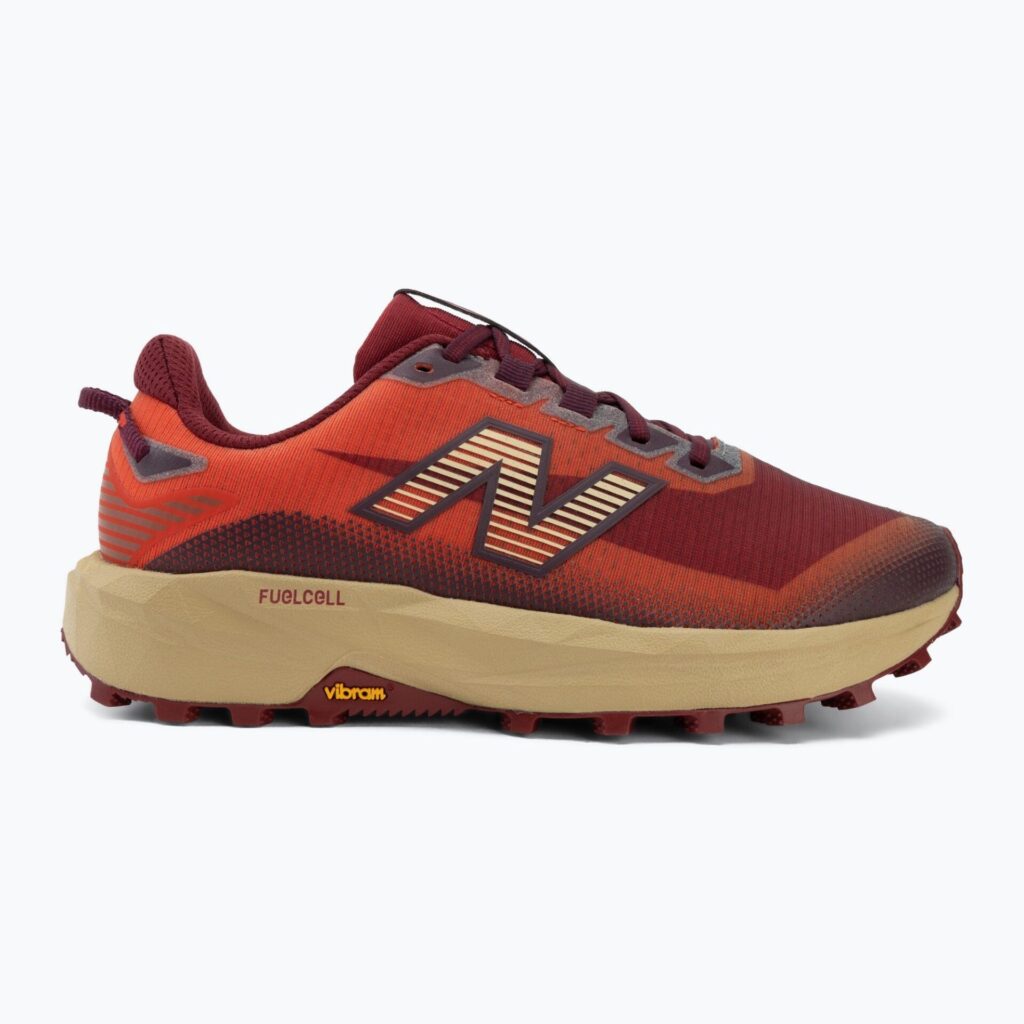 Кроссовки для бега New Balance Rebel Trail V1 maple/neo flame