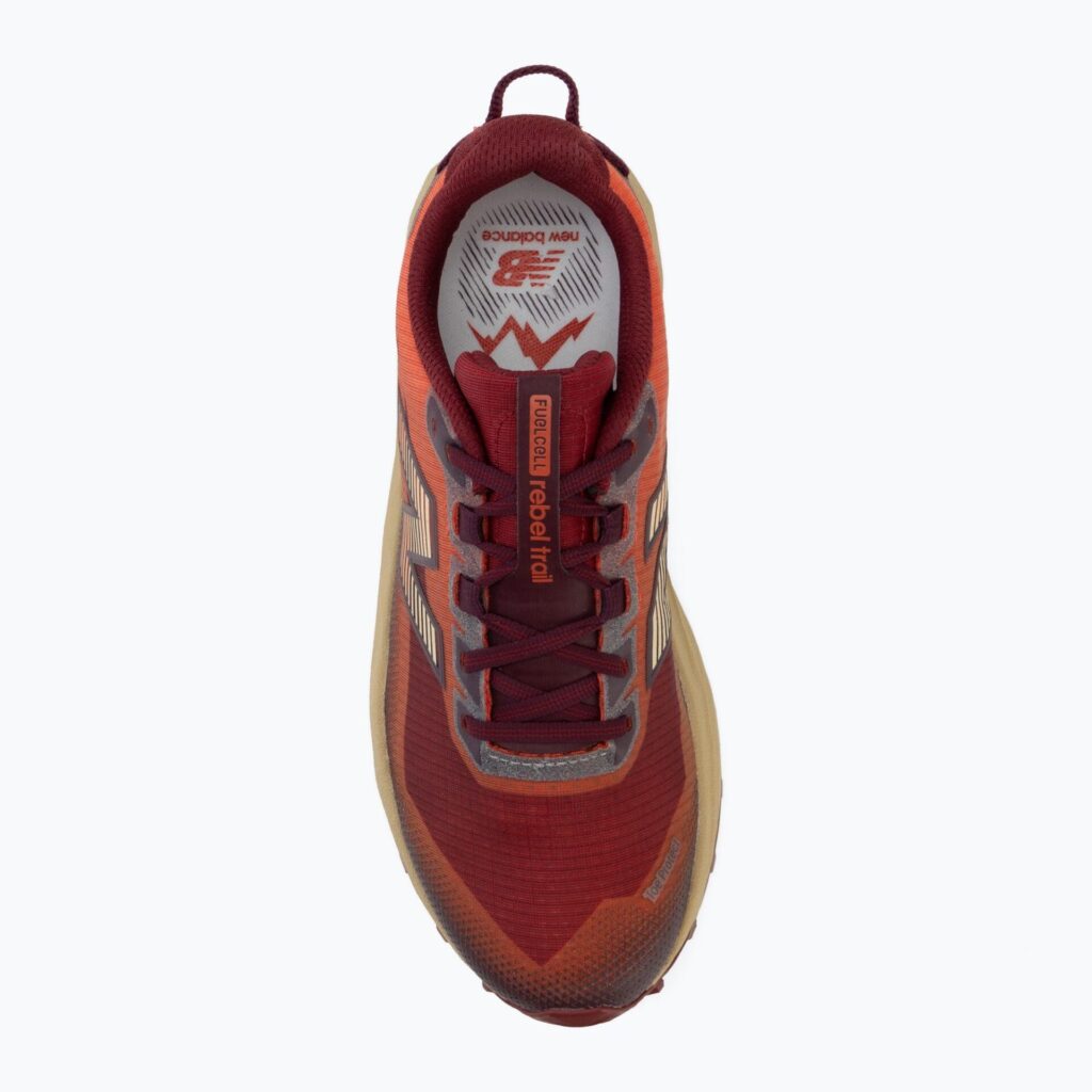 Кроссовки для бега New Balance Rebel Trail V1 maple/neo flame
