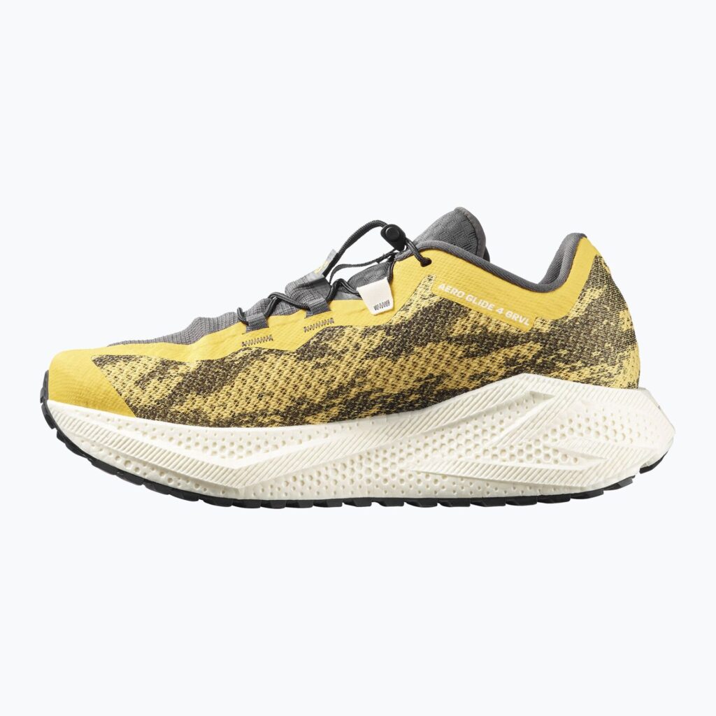 Кроссовки для бега Salomon Aero Glide 4 GRVL beach ball/asphalt/vanilla ice
