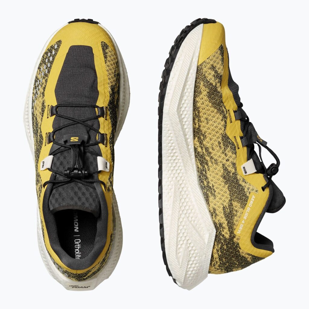 Кроссовки для бега Salomon Aero Glide 4 GRVL beach ball/asphalt/vanilla ice