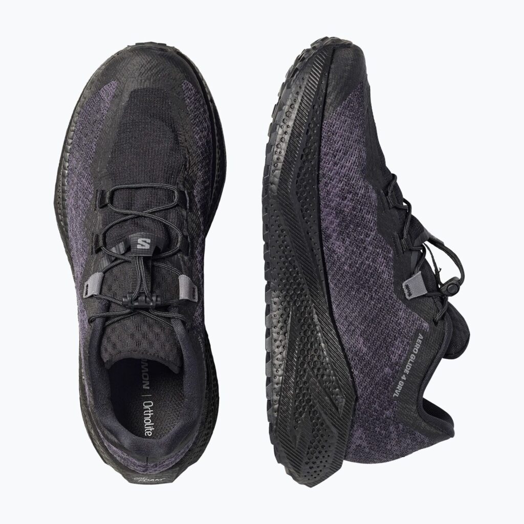Кроссовки для бега Salomon Aero Glide 4 GRVL black/asphalt/black