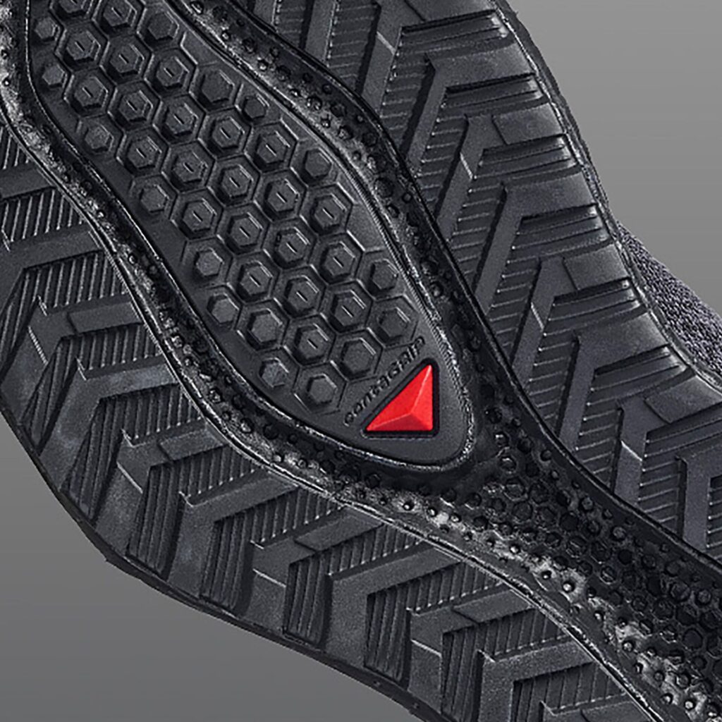 Кроссовки для бега Salomon Aero Glide 4 GRVL black/asphalt/black