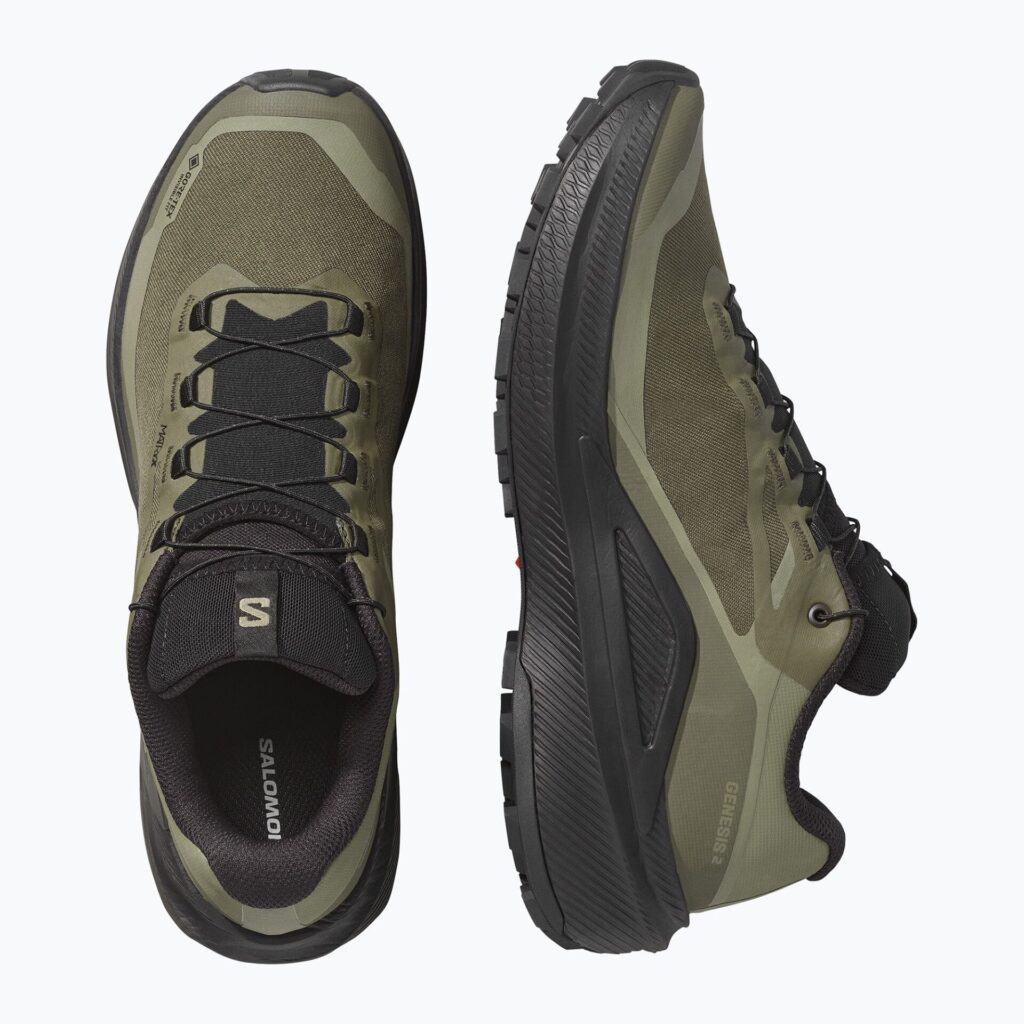 Кроссовки для бега Salomon Genesis 2 GTX grape leaf/black
