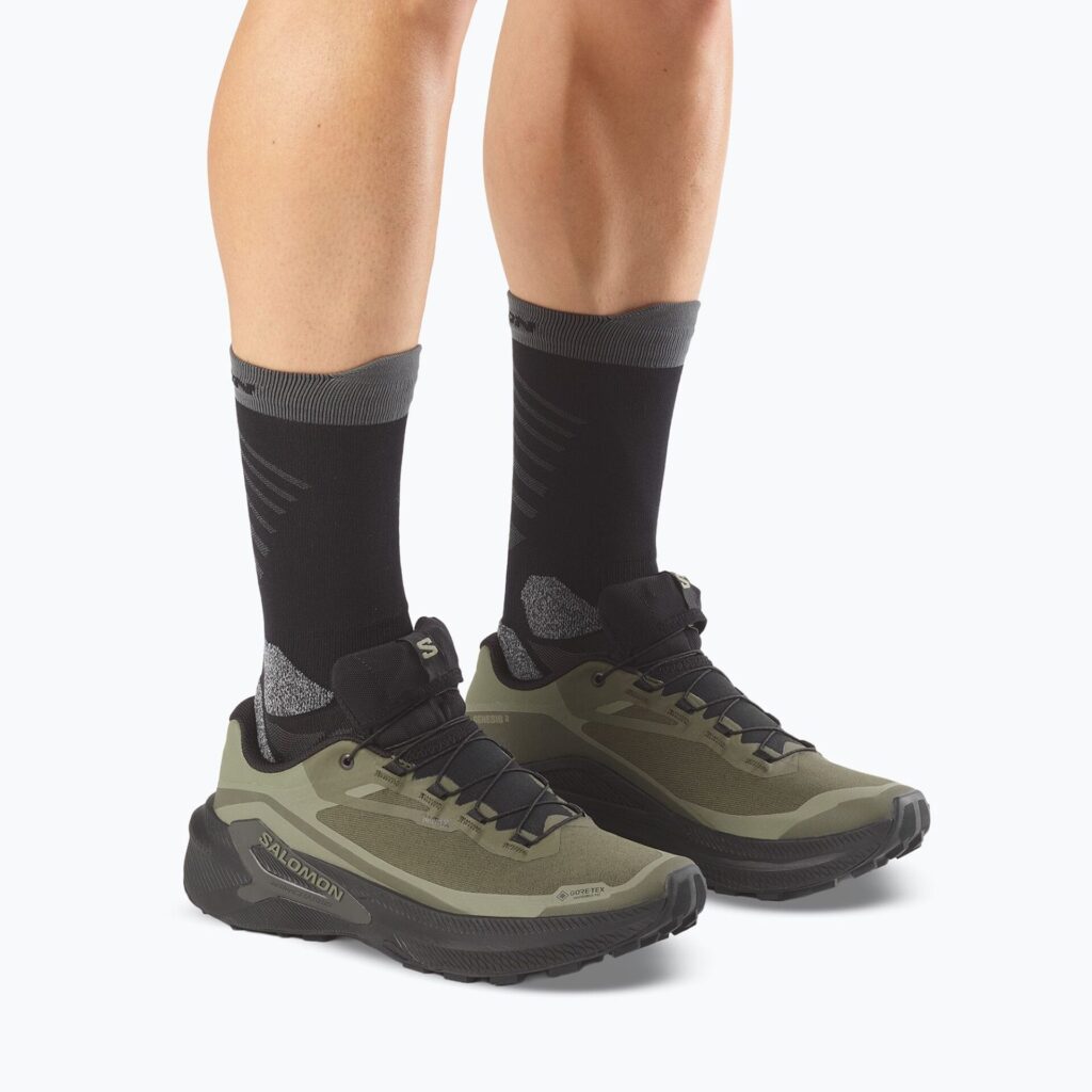 Кроссовки для бега Salomon Genesis 2 GTX grape leaf/black