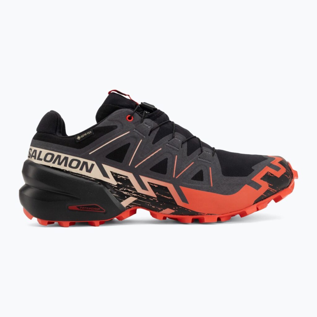 Кроссовки для бега Salomon Speedcross 6 GTX black/fiery red