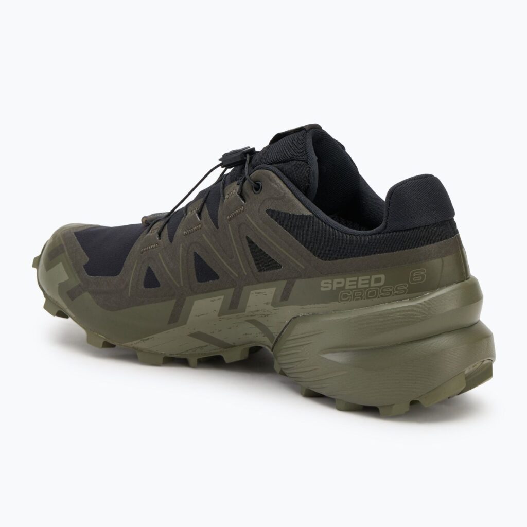Кроссовки для бега Salomon Speedcross 6 GTX black/peat/deep lichen green