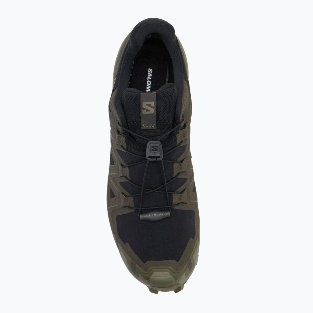 Кроссовки для бега Salomon Speedcross 6 GTX black/peat/deep lichen green