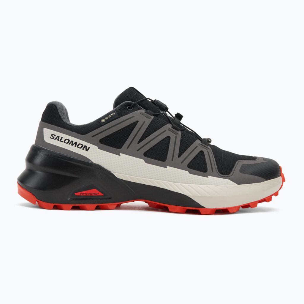Кроссовки для бега Salomon Speedcross Peak GTX black/castlerock/cherry tomato