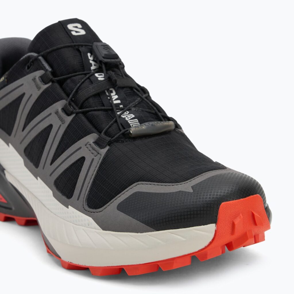 Кроссовки для бега Salomon Speedcross Peak GTX black/castlerock/cherry tomato