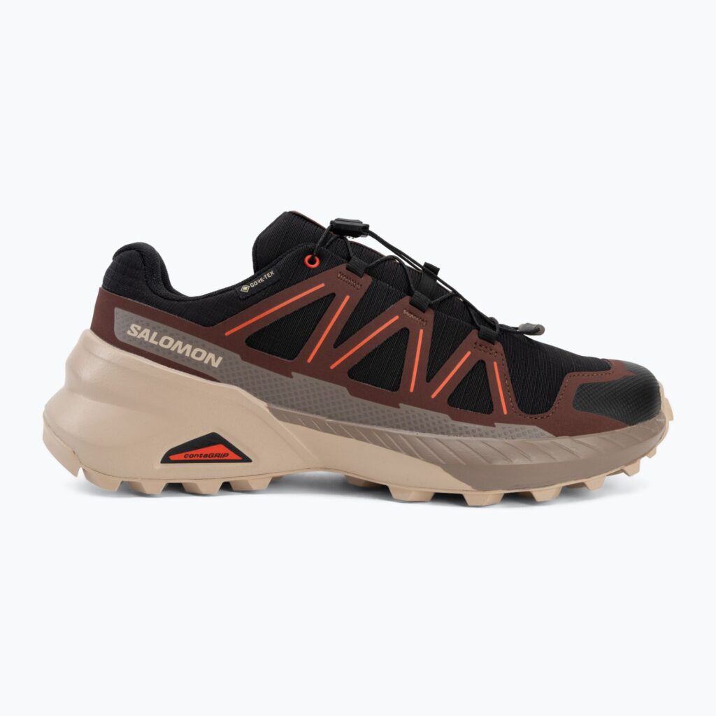 Кроссовки для бега Salomon Speedcross Peak GTX black/oxford tan