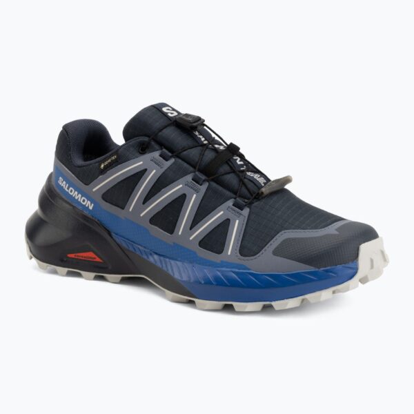 Кроссовки для бега Salomon Speedcross Peak GTX blue nights/grisaille