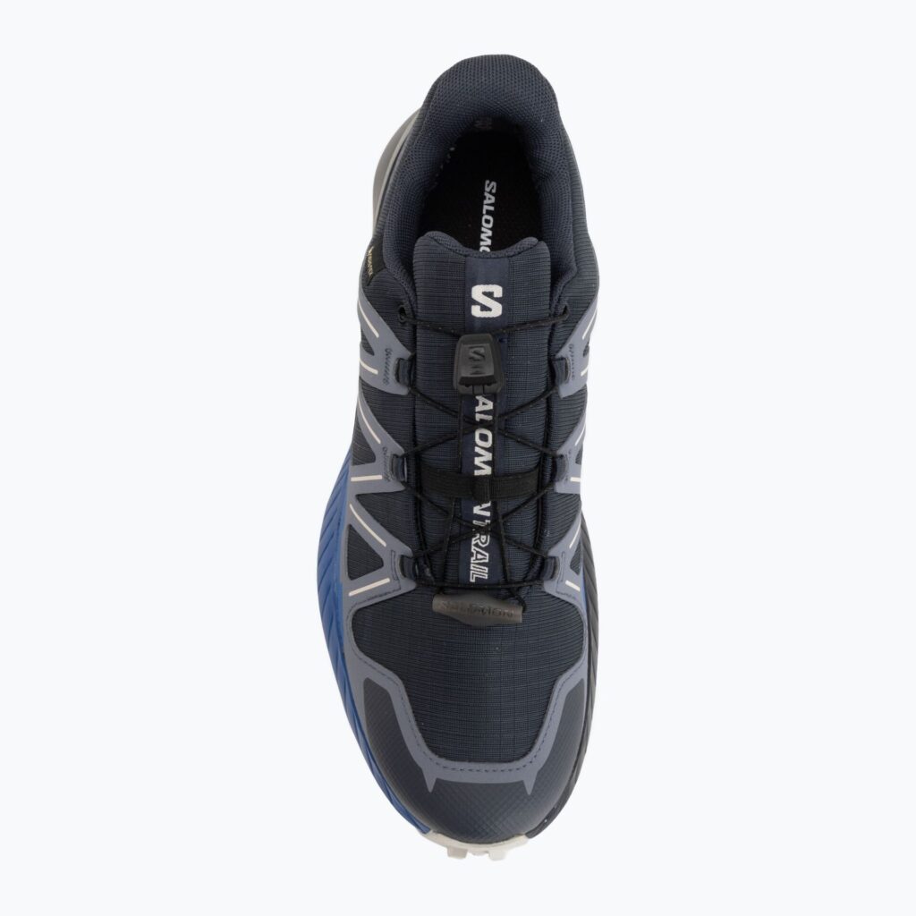 Кроссовки для бега Salomon Speedcross Peak GTX blue nights/grisaille