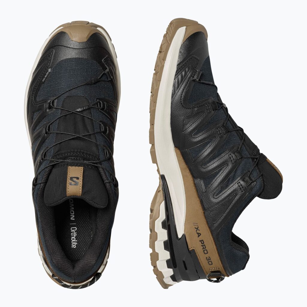 Кроссовки для бега Salomon XA PRO 3D V9 GTX Lifelong black/coyote brown/vanilla ice