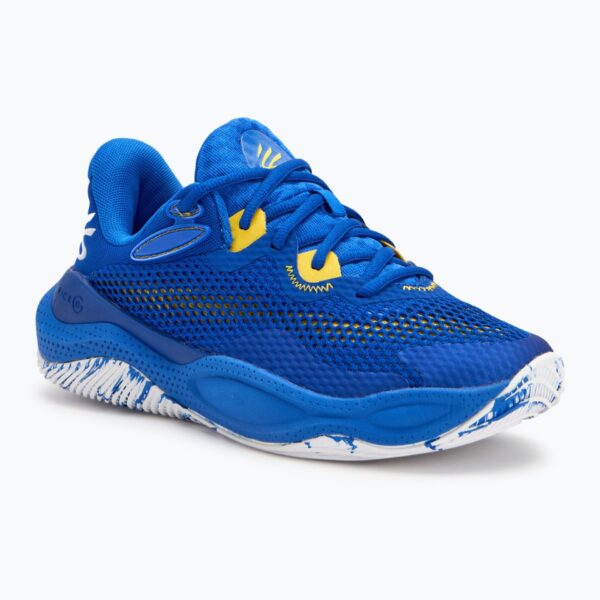 Волейбольные кроссовки Under Armour Curry Splash 24 royal/taxi/white