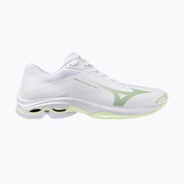 Женские волейбольные кроссовки Mizuno Wave Lightning Pro white/aqua gray/ambrosia