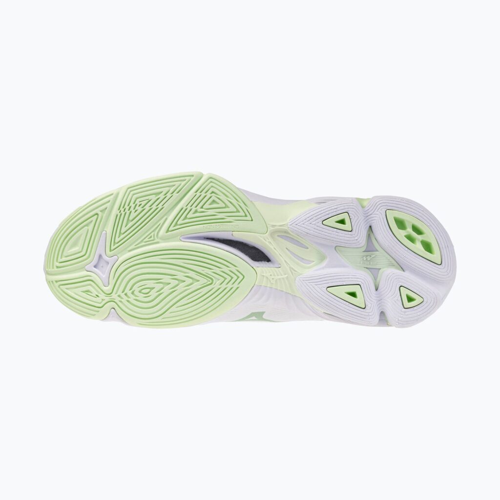 Женские волейбольные кроссовки Mizuno Wave Lightning Pro white/aqua gray/ambrosia