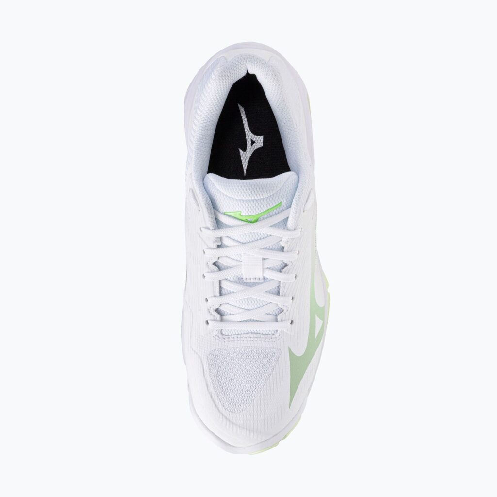 Женские волейбольные кроссовки Mizuno Wave Lightning Pro white/aqua gray/ambrosia
