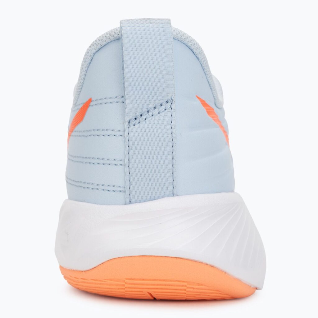 Женские волейбольные кроссовки Mizuno Wave Momentum Pro blue finch/lava orange/flamingo coral