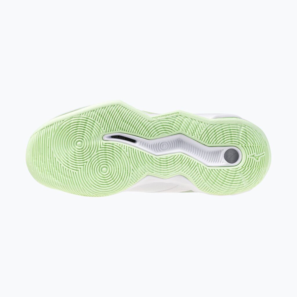 Женские волейбольные кроссовки Mizuno Wave Momentum Pro white/aqua gray/ambrosia
