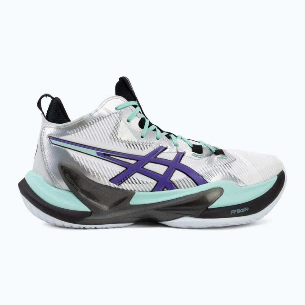 Волейбольные кроссовки ASICS Metarise 2 white/radiant amethyst