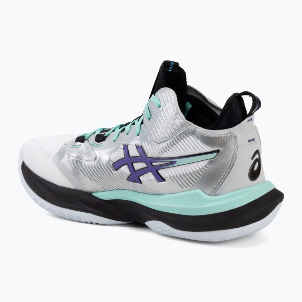 Волейбольные кроссовки ASICS Metarise 2 white/radiant amethyst