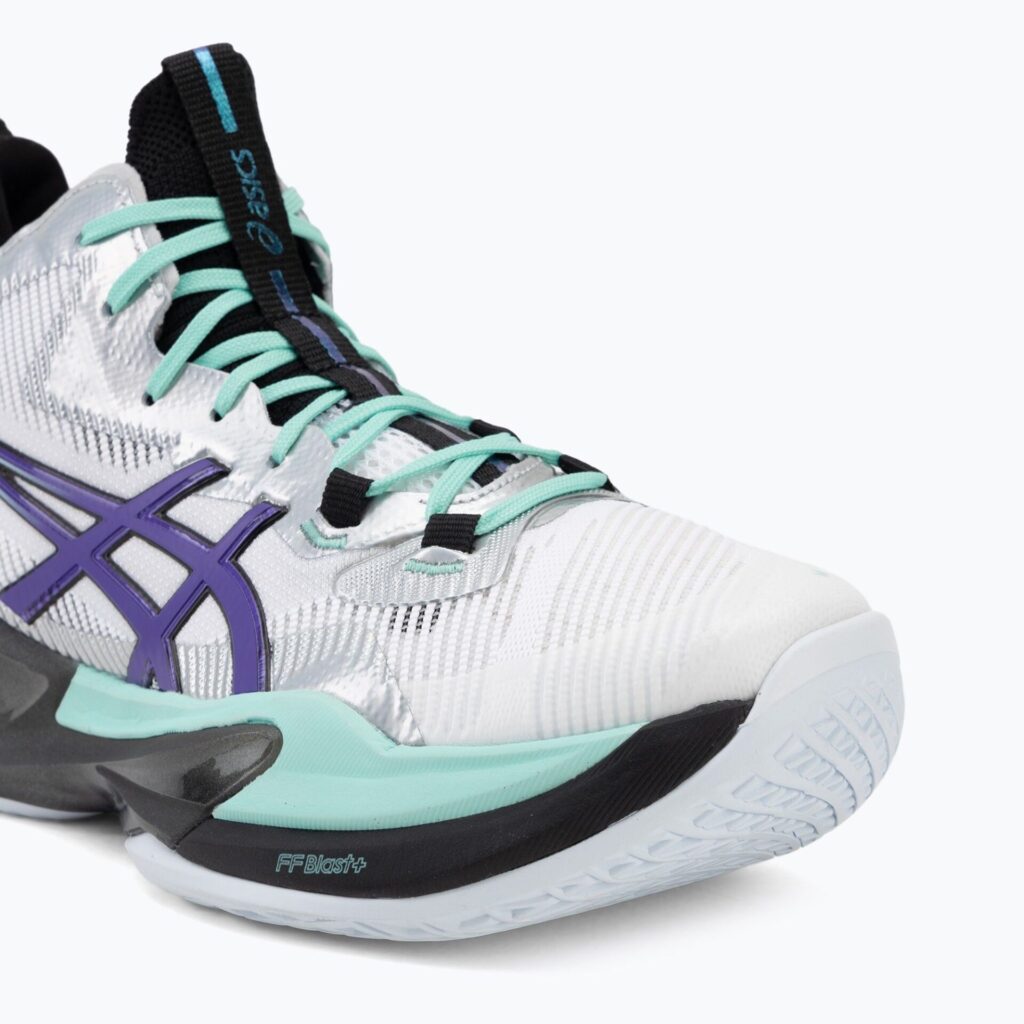 Волейбольные кроссовки ASICS Metarise 2 white/radiant amethyst