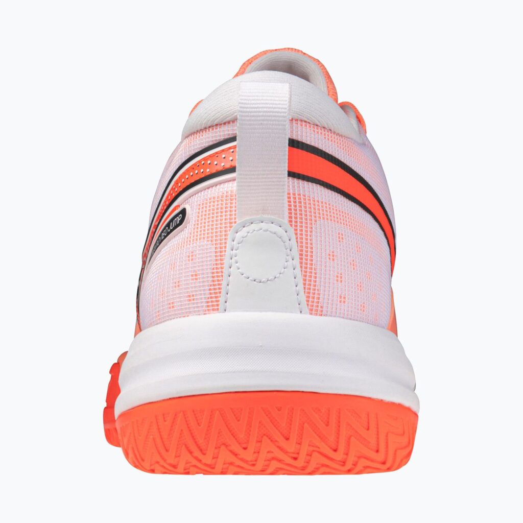 Волейбольные кроссовки Mizuno Neo Jump flamingo coral/lava orange/white