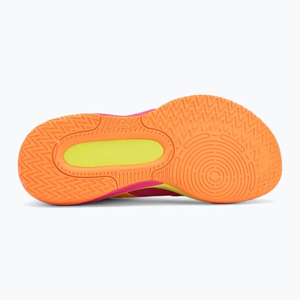 Волейбольные кроссовки Mizuno Neo Jump pink tetra/fortune yellow/light