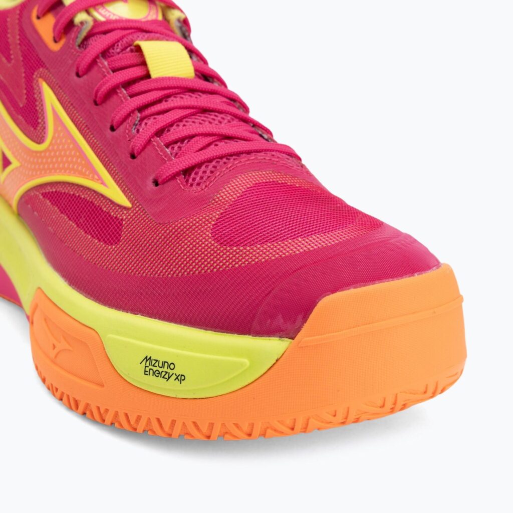 Волейбольные кроссовки Mizuno Neo Jump pink tetra/fortune yellow/light