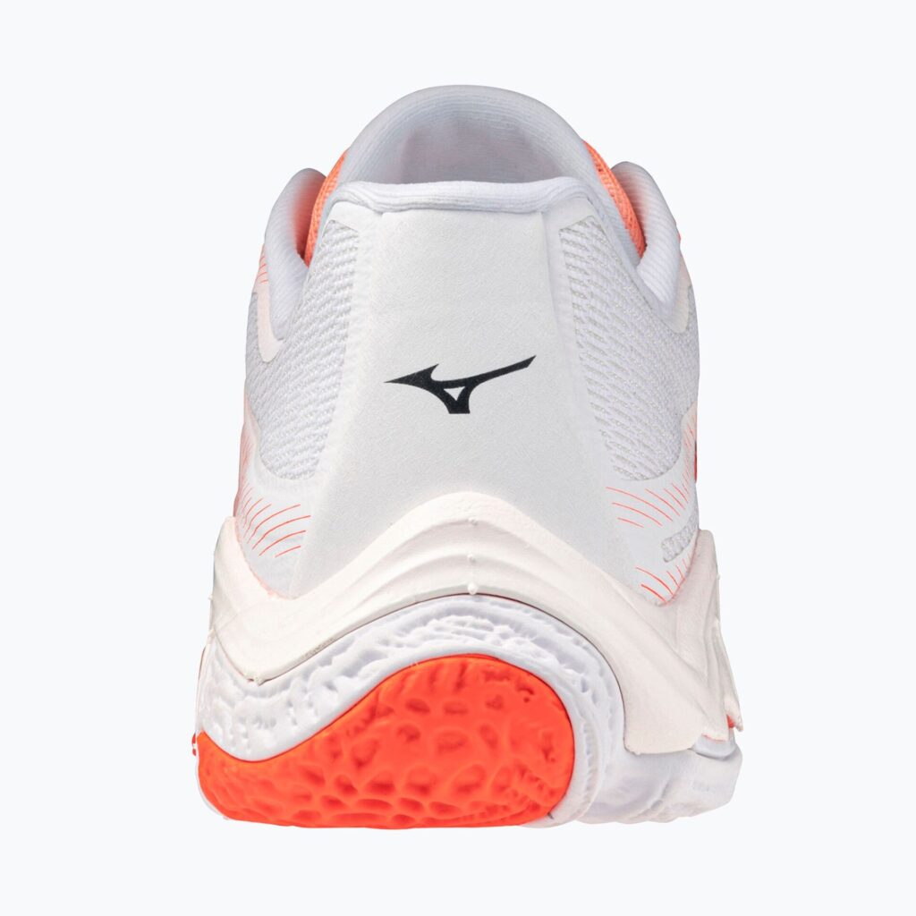 Волейбольные кроссовки Mizuno Wave Lightning Elite flamingo coral/lava orange/white