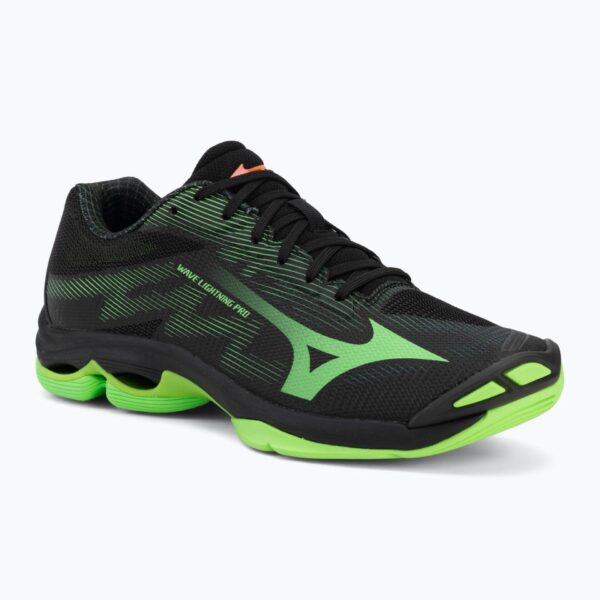 Волейбольные кроссовки Mizuno Wave Lightning Pro black/gloving apple/mandarin orange