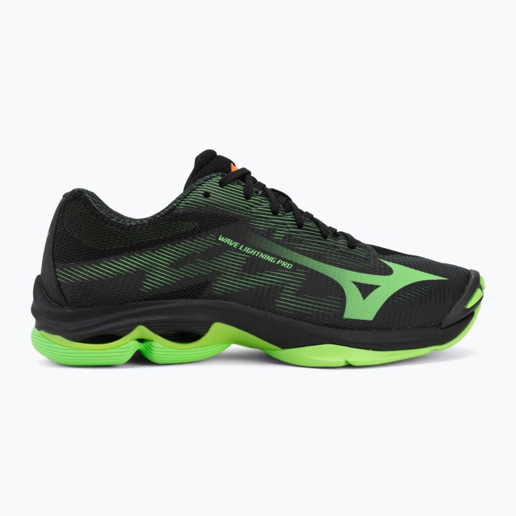 Волейбольные кроссовки Mizuno Wave Lightning Pro black/gloving apple/mandarin orange