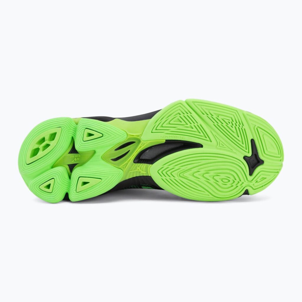 Волейбольные кроссовки Mizuno Wave Lightning Pro black/gloving apple/mandarin orange