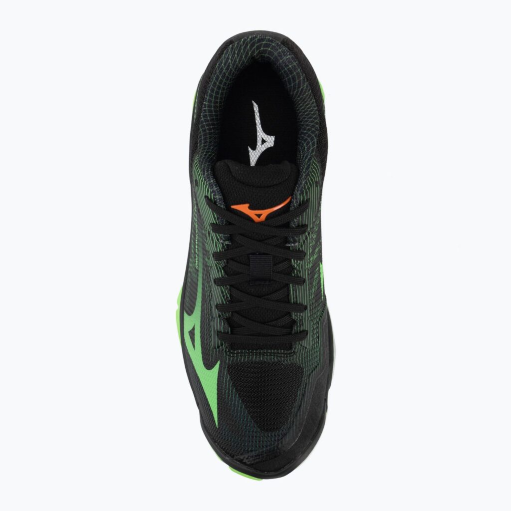 Волейбольные кроссовки Mizuno Wave Lightning Pro black/gloving apple/mandarin orange