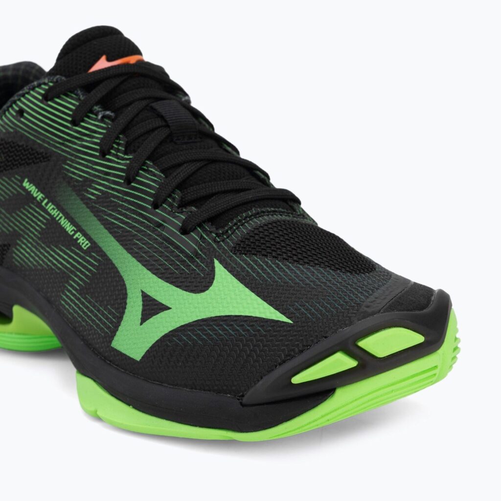 Волейбольные кроссовки Mizuno Wave Lightning Pro black/gloving apple/mandarin orange