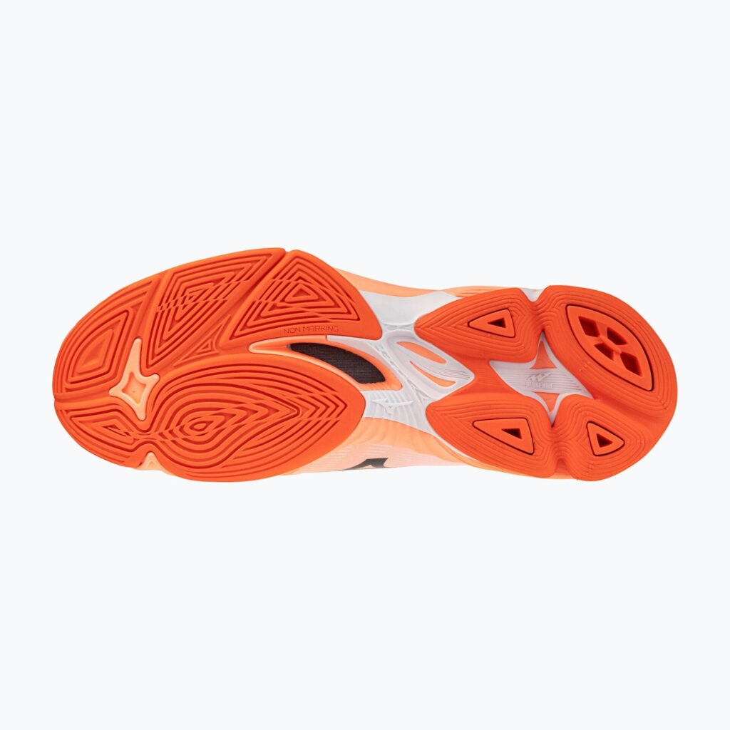 Женские волейбольные кроссовки Mizuno Wave Lightning Pro flamingo coral/carbon/white