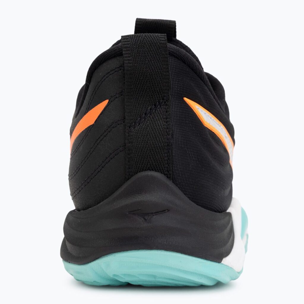 Волейбольные кроссовки Mizuno Wave Momentum Elite black/tangelo/ice green