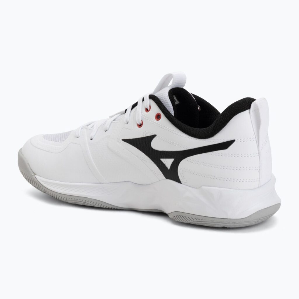 Волейбольные кроссовки Mizuno Wave Momentum Pro white/black/fiery red