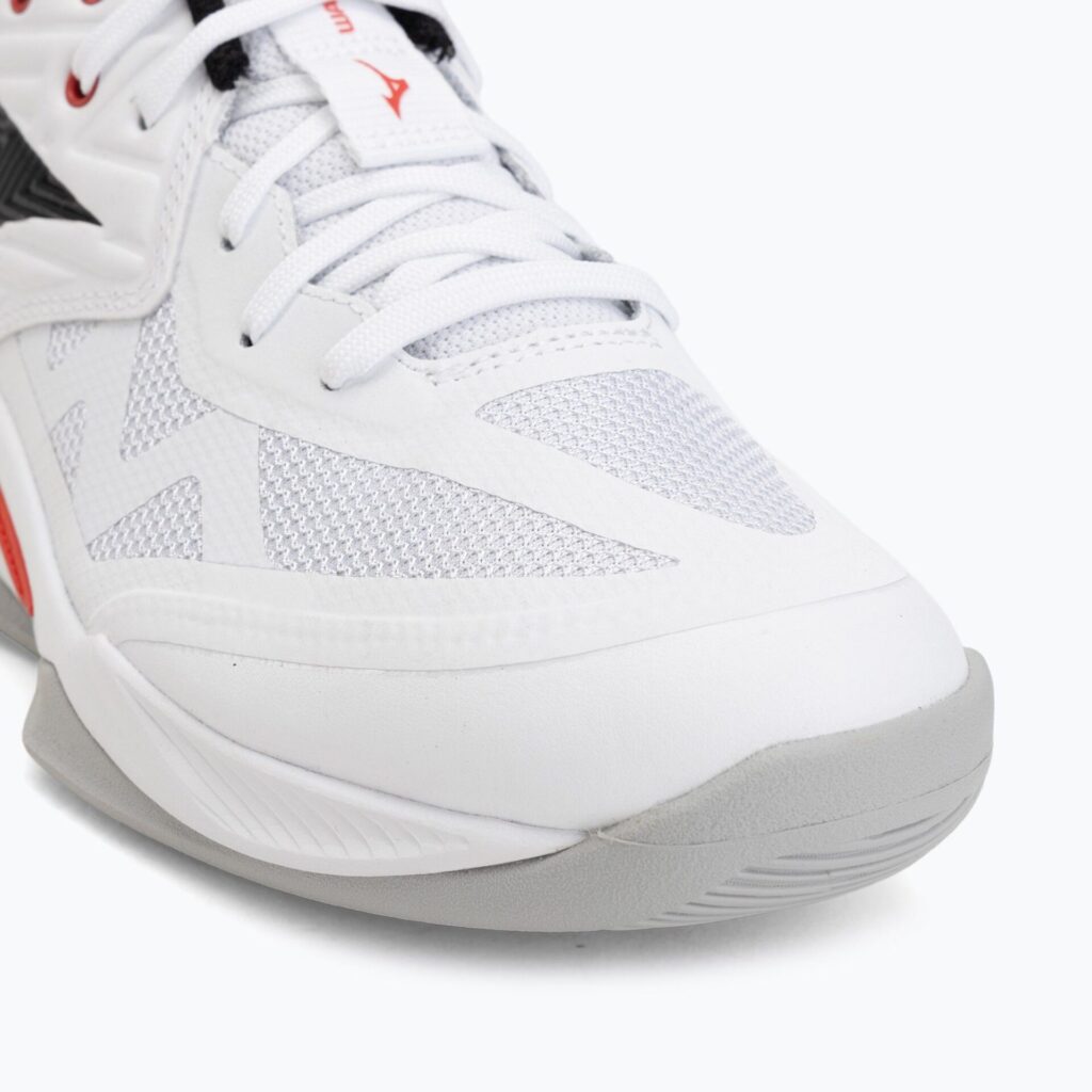 Волейбольные кроссовки Mizuno Wave Momentum Pro white/black/fiery red