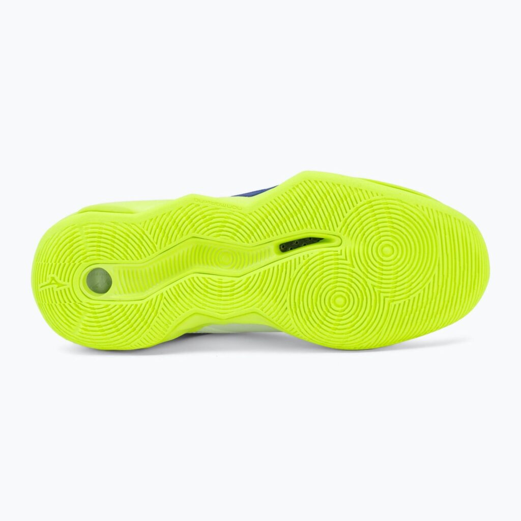 Волейбольные кроссовки Mizuno Wave Momentum Pro white/lightning yellow/dazzling blue