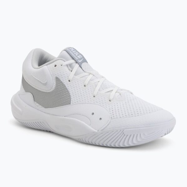 Волейбольные кроссовки Nike Hyperquick Court Flight white/photon dust/metallic silver