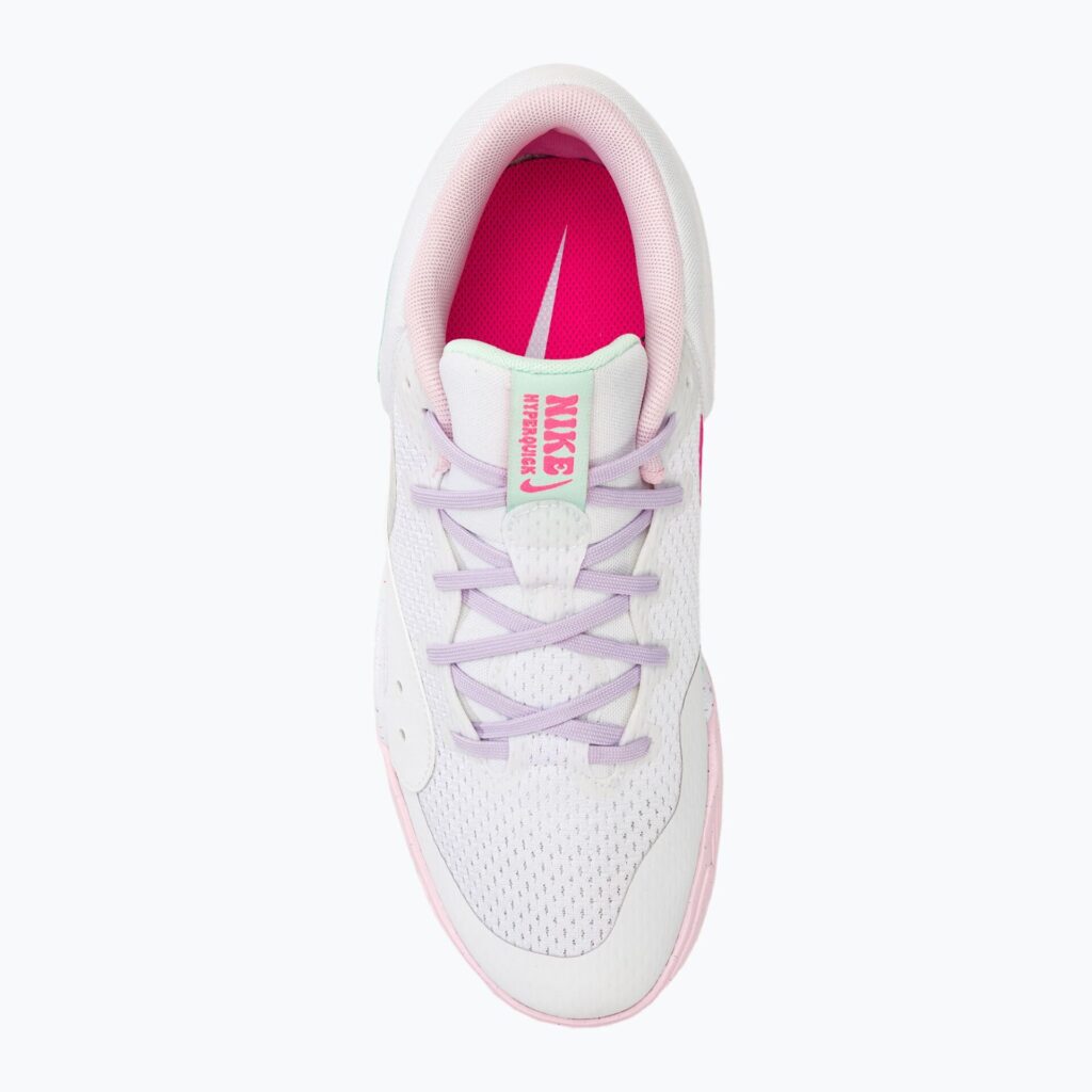 Волейбольные кроссовки Nike Hyperquick SE white/pink foam/violet mist/mint foam