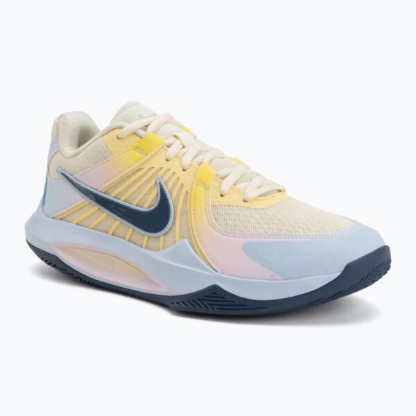 Волейбольные кроссовки Nike Hyperspeed Court 2 SE coconout milk/diffsed blue/hydrogen blue