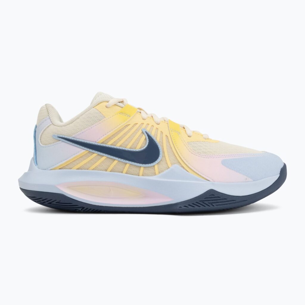 Волейбольные кроссовки Nike Hyperspeed Court 2 SE coconout milk/diffsed blue/hydrogen blue