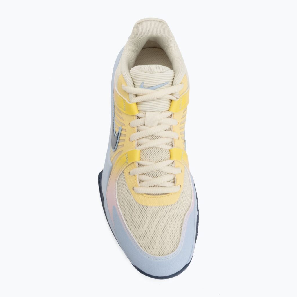 Волейбольные кроссовки Nike Hyperspeed Court 2 SE coconout milk/diffsed blue/hydrogen blue
