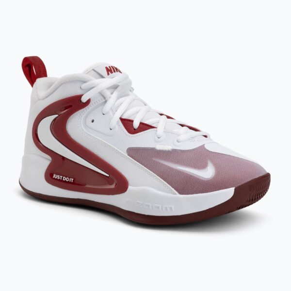 Волейбольные кроссовки Nike React Hyperset 2 white/team crimson